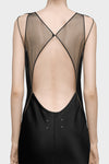 Hammered Satin Gown