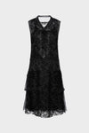 Sheer tea dress