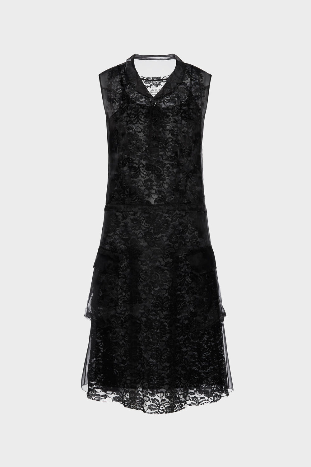 Sheer tea dress