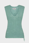 Gardening hemp knit vest