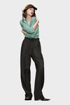 Gardening hemp knit cardigan