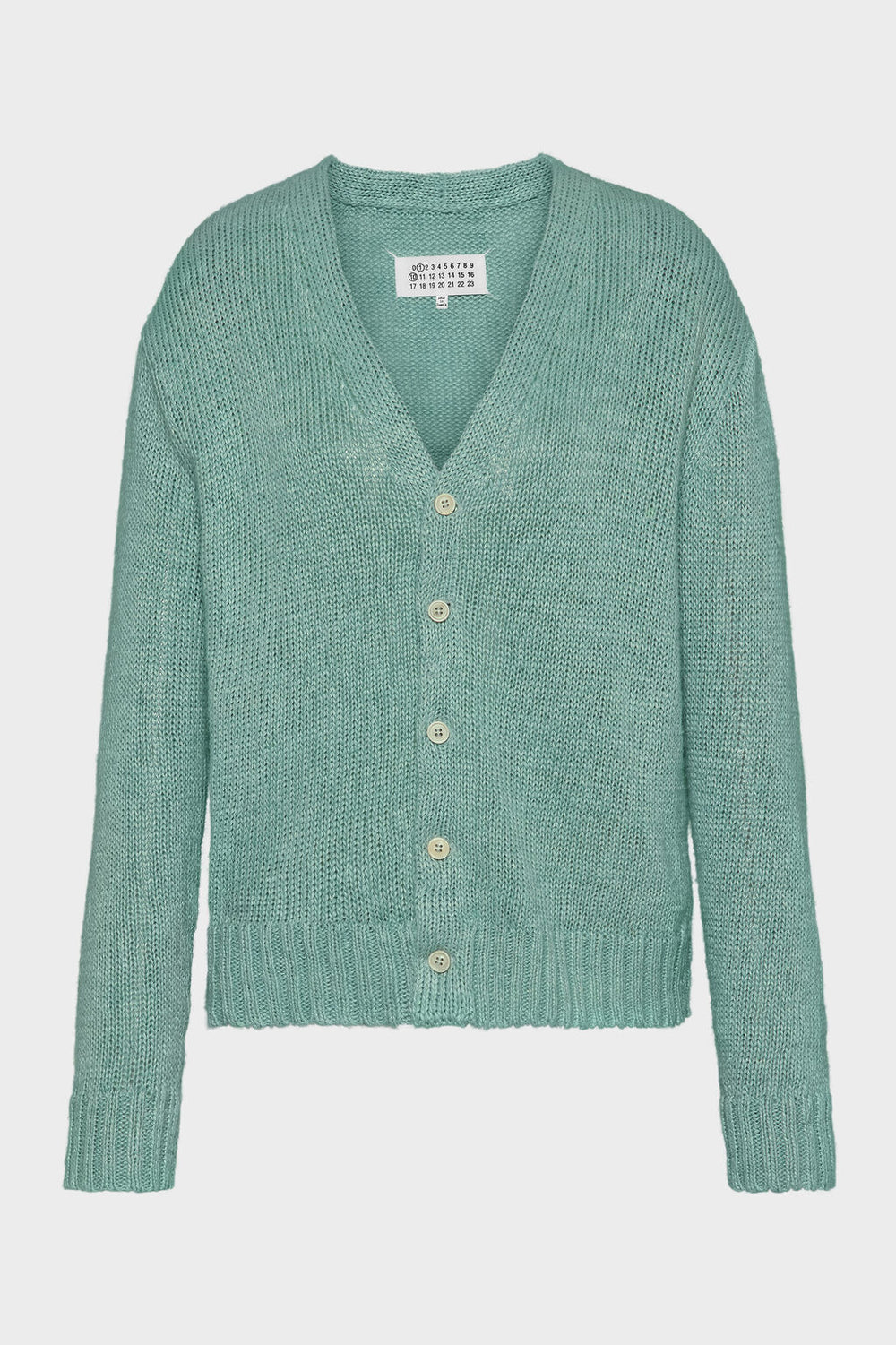 Gardening hemp knit cardigan