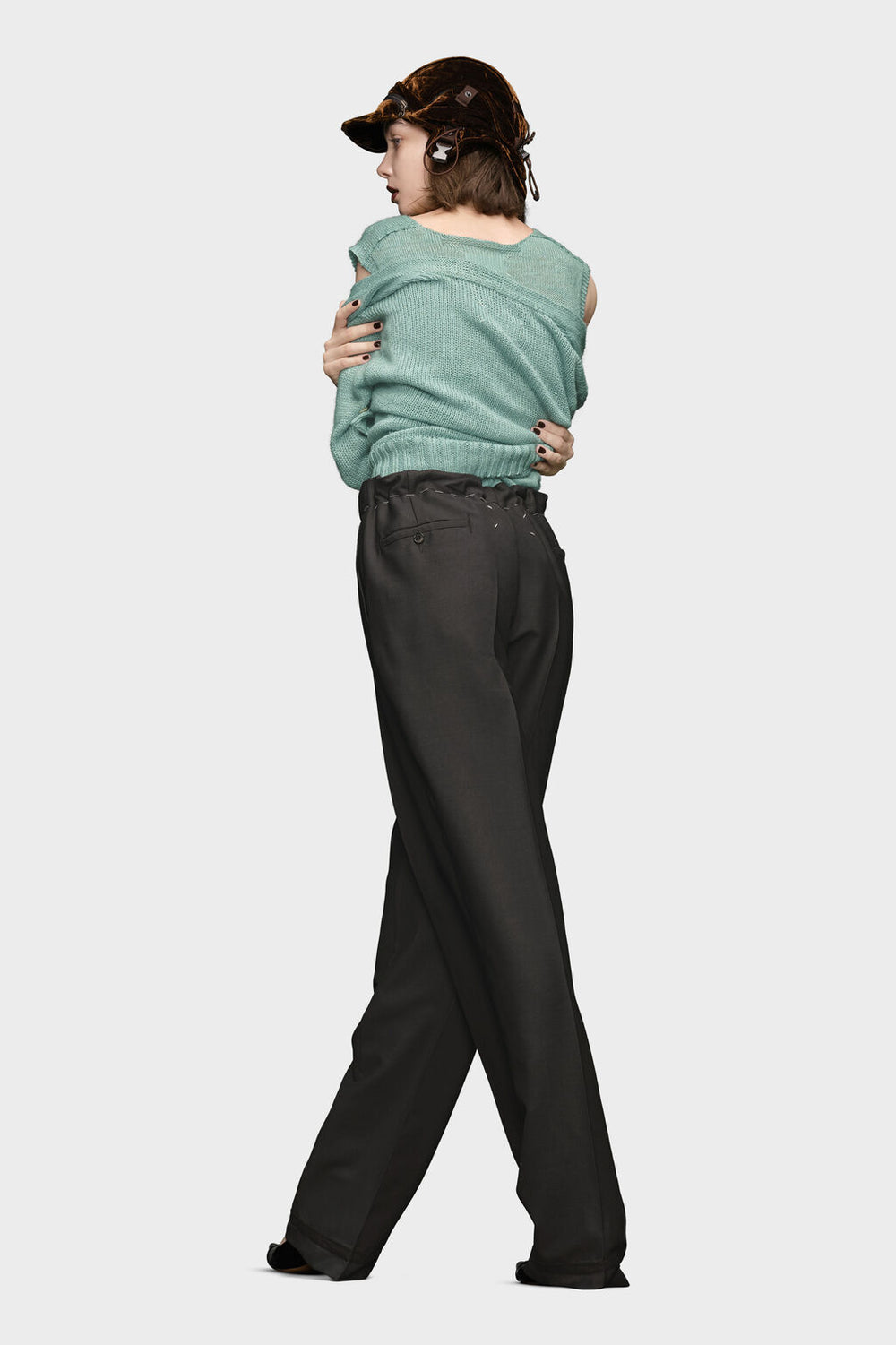 Mohair trousers
