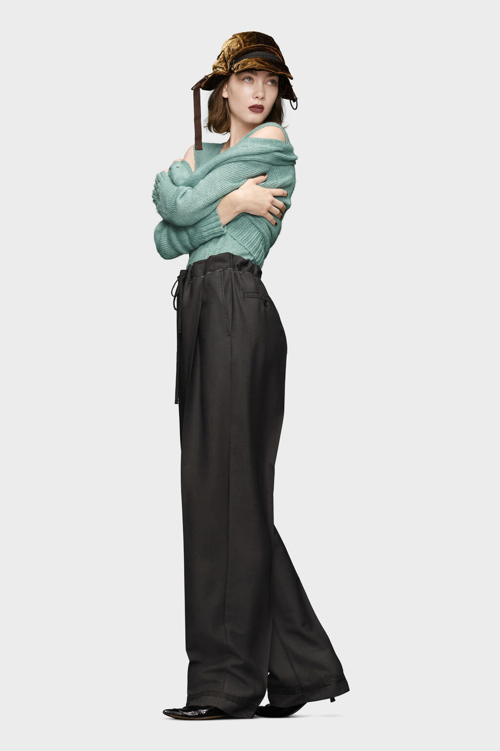 Mohair trousers