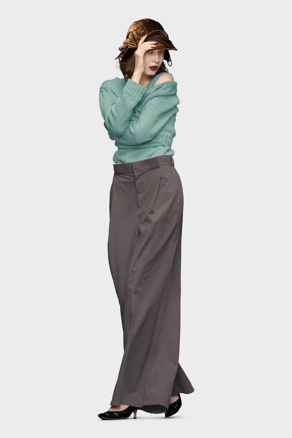 Pleat trousers