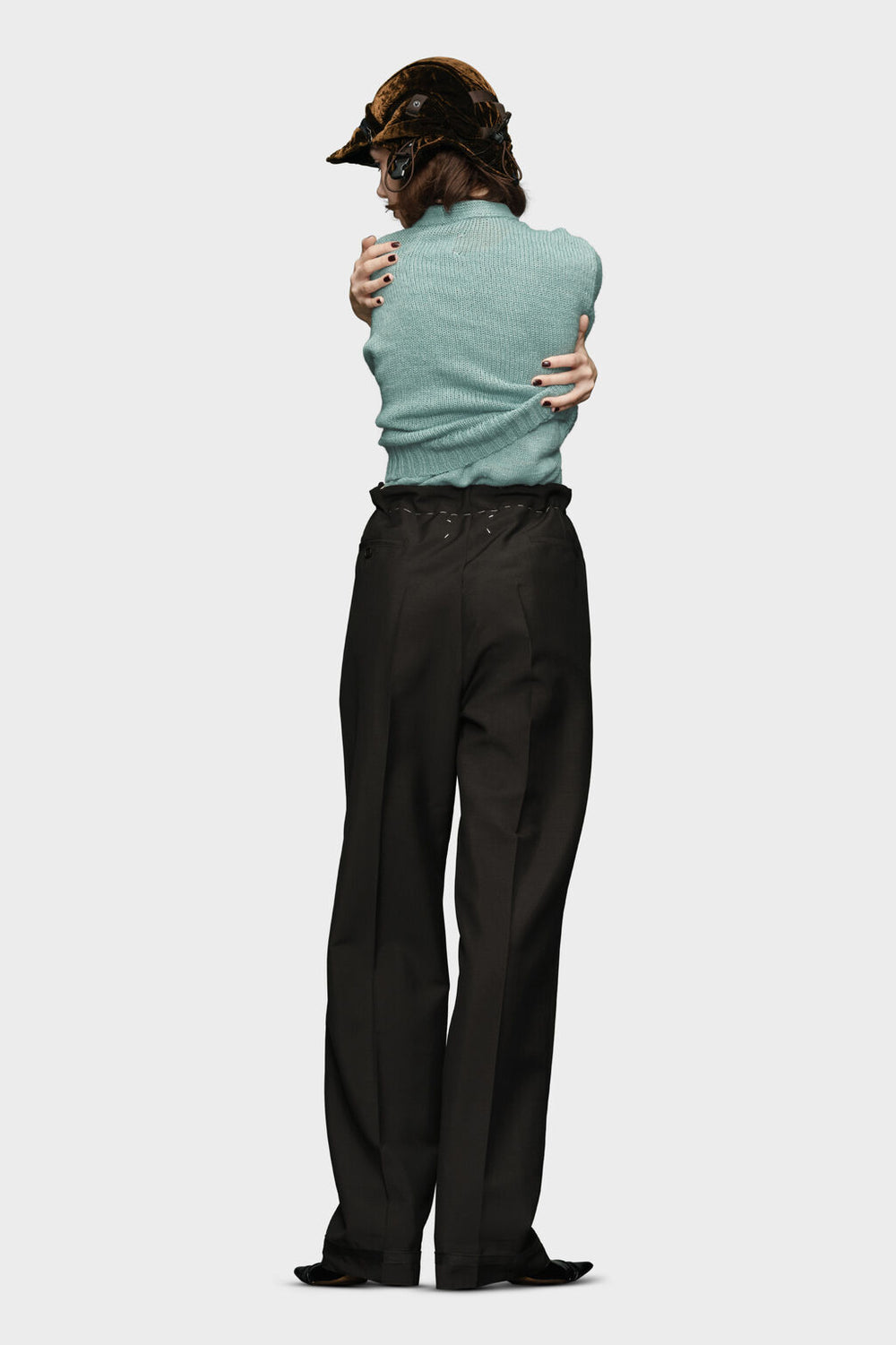 Mohair trousers