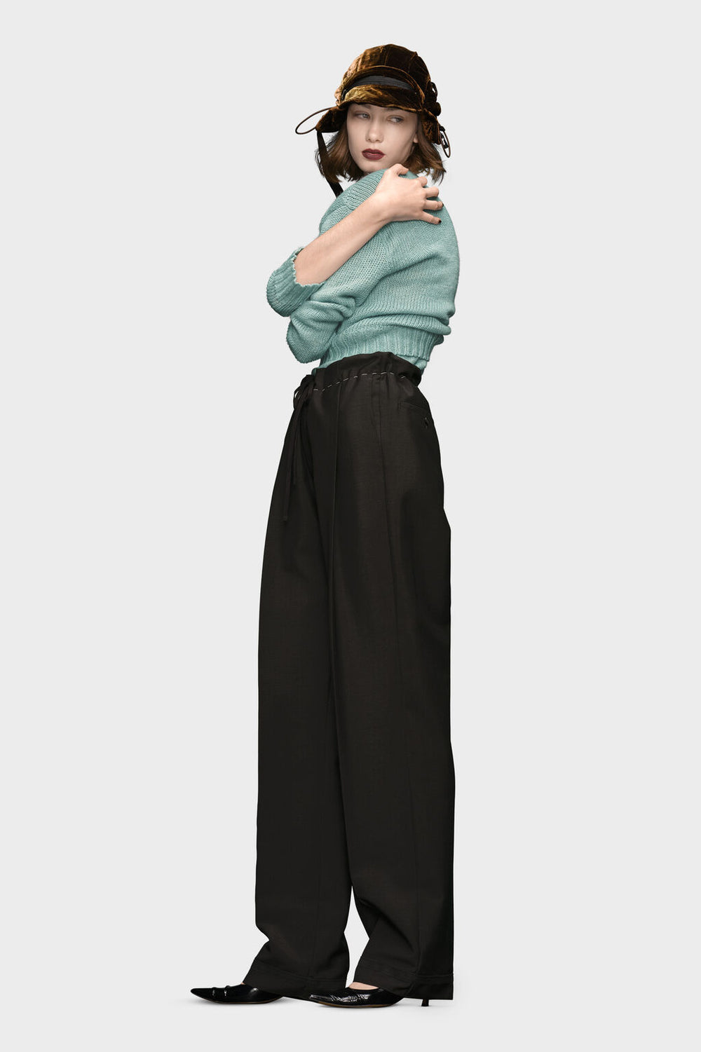 Mohair trousers