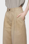 Wide-leg trousers