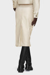 Chino midi skirt