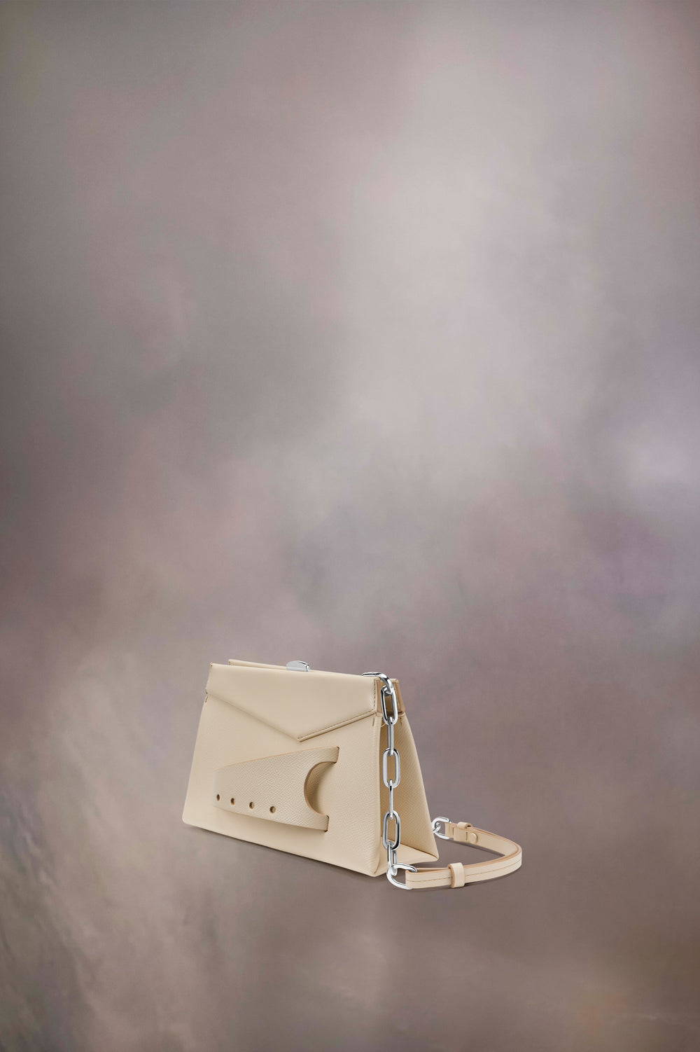 Snatched shoulder clutch bag small