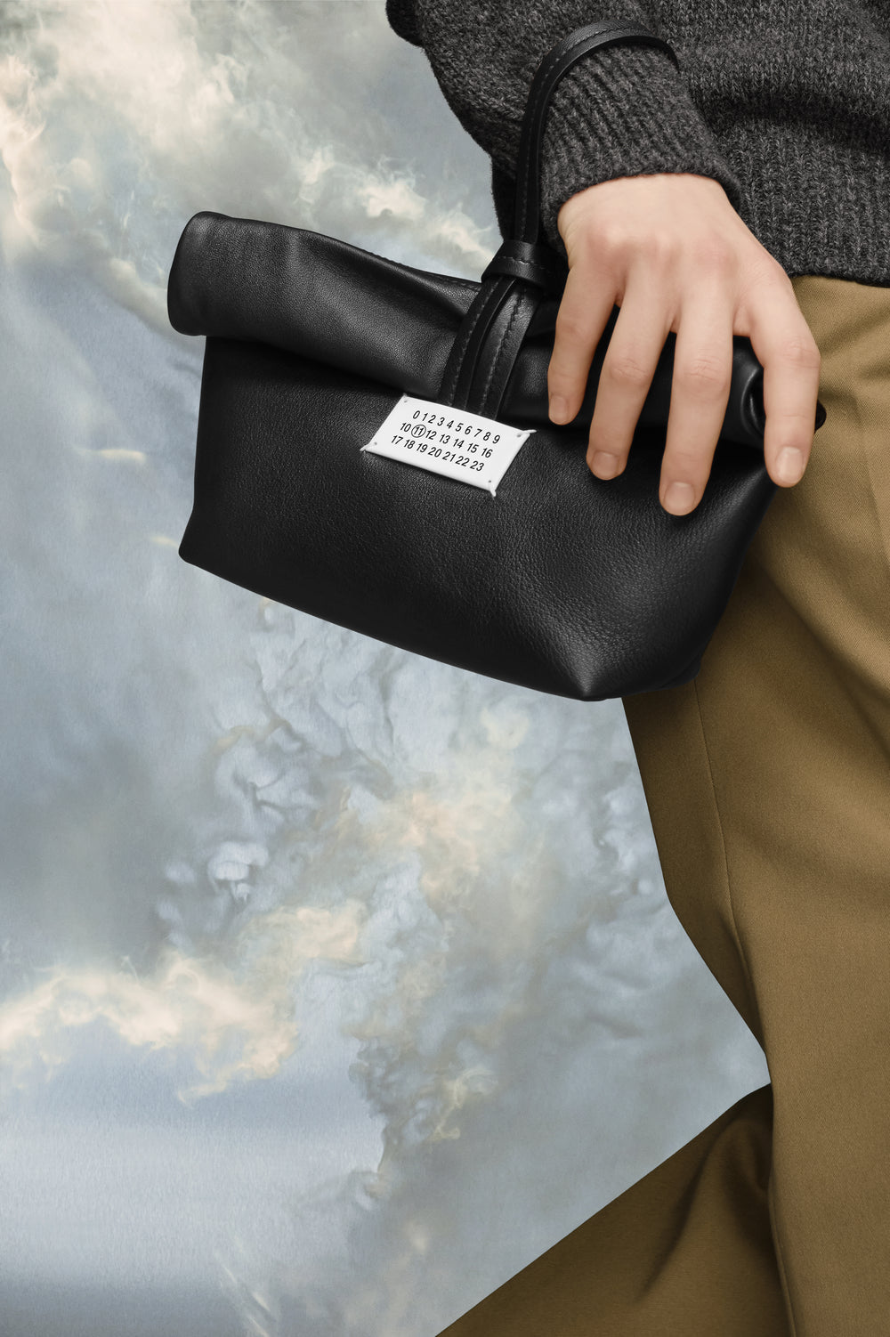 Leather clutch