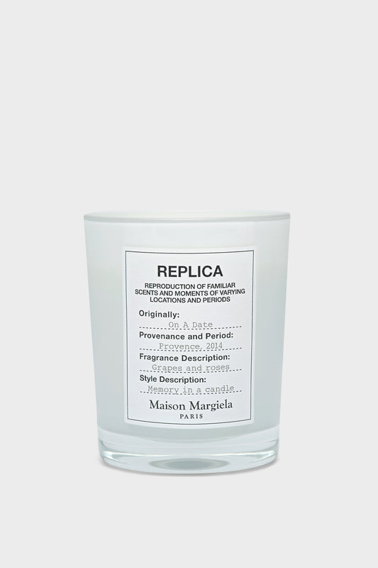 Replica On A Date Candle