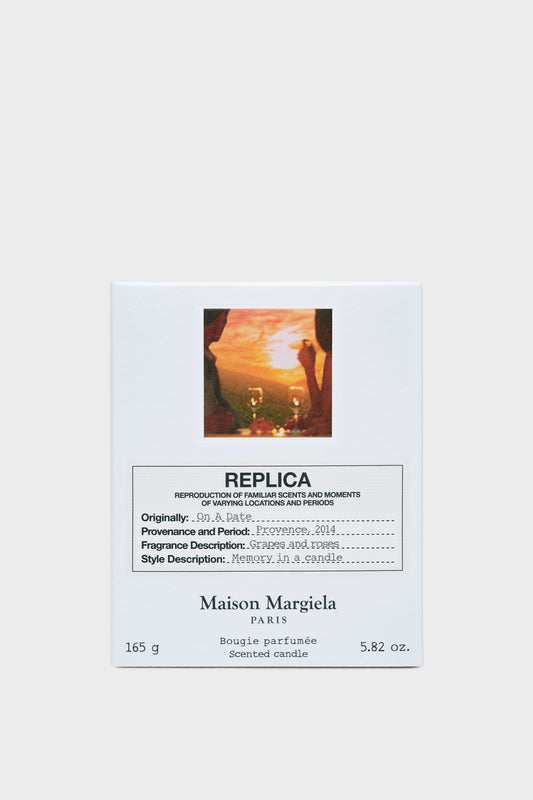 Replica On A Date Candle