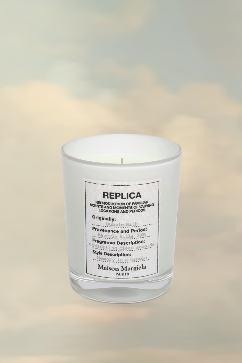 Replica Bubble Bath candle