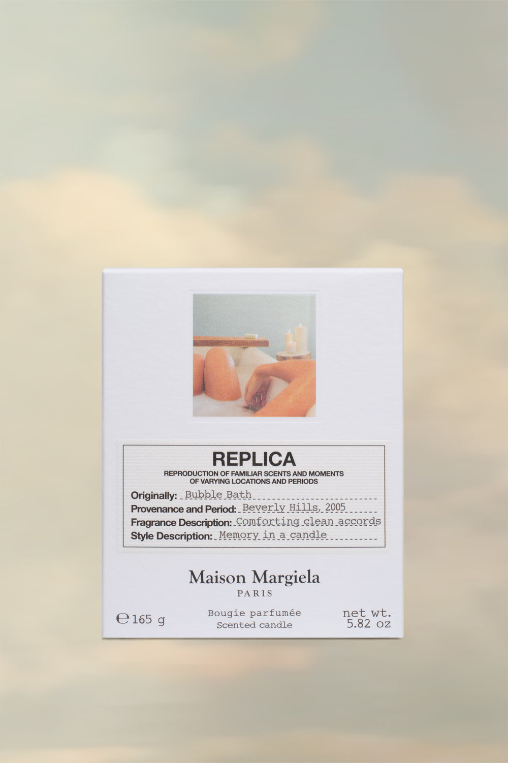 Replica Bubble Bath candle
