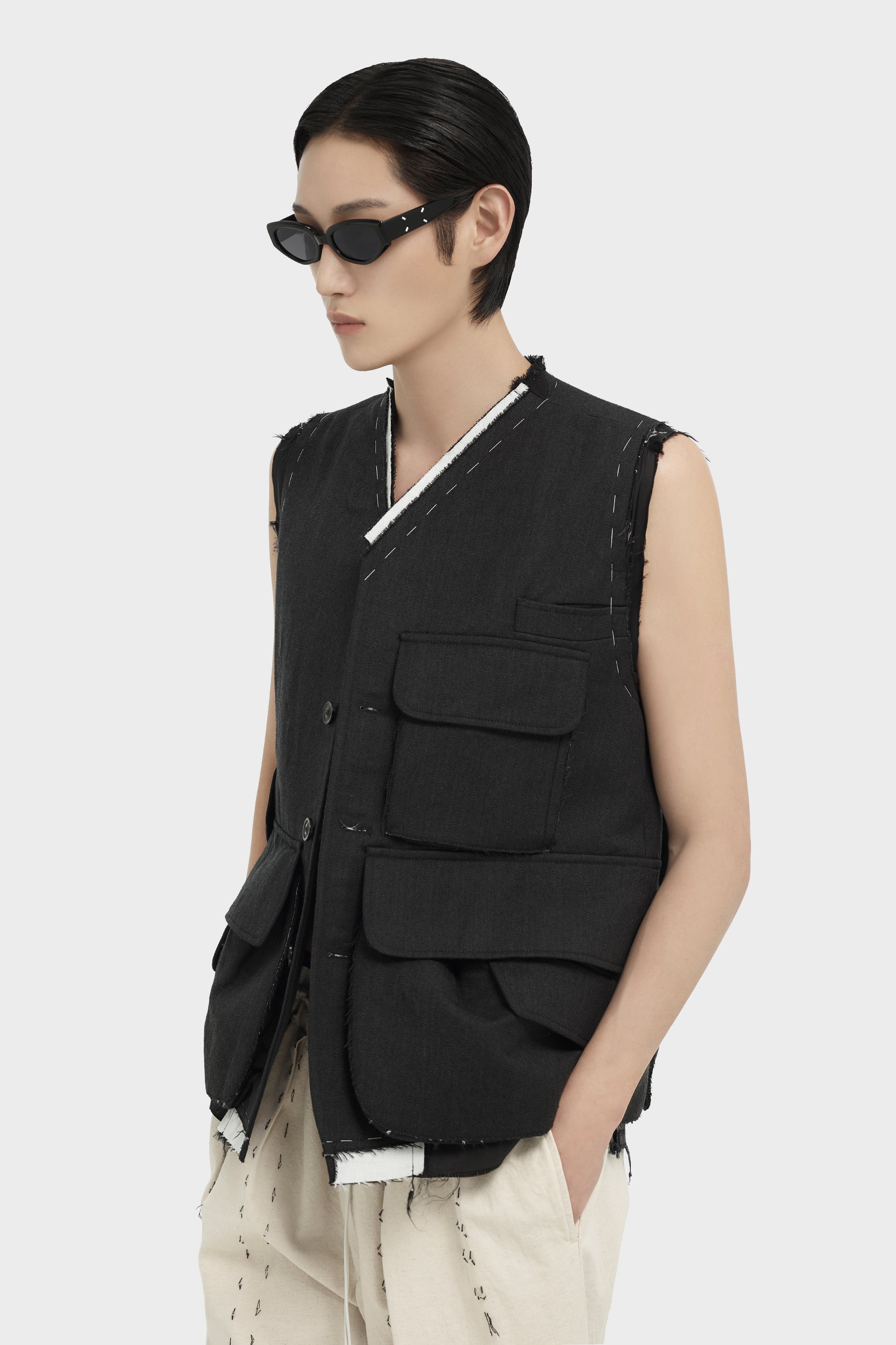 Maison Margiela MM X Gentle Monster MM205, Black | UAE Store