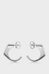 Maison Margiela Logo signet earrings
