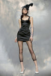 Work-in-progress mini dress