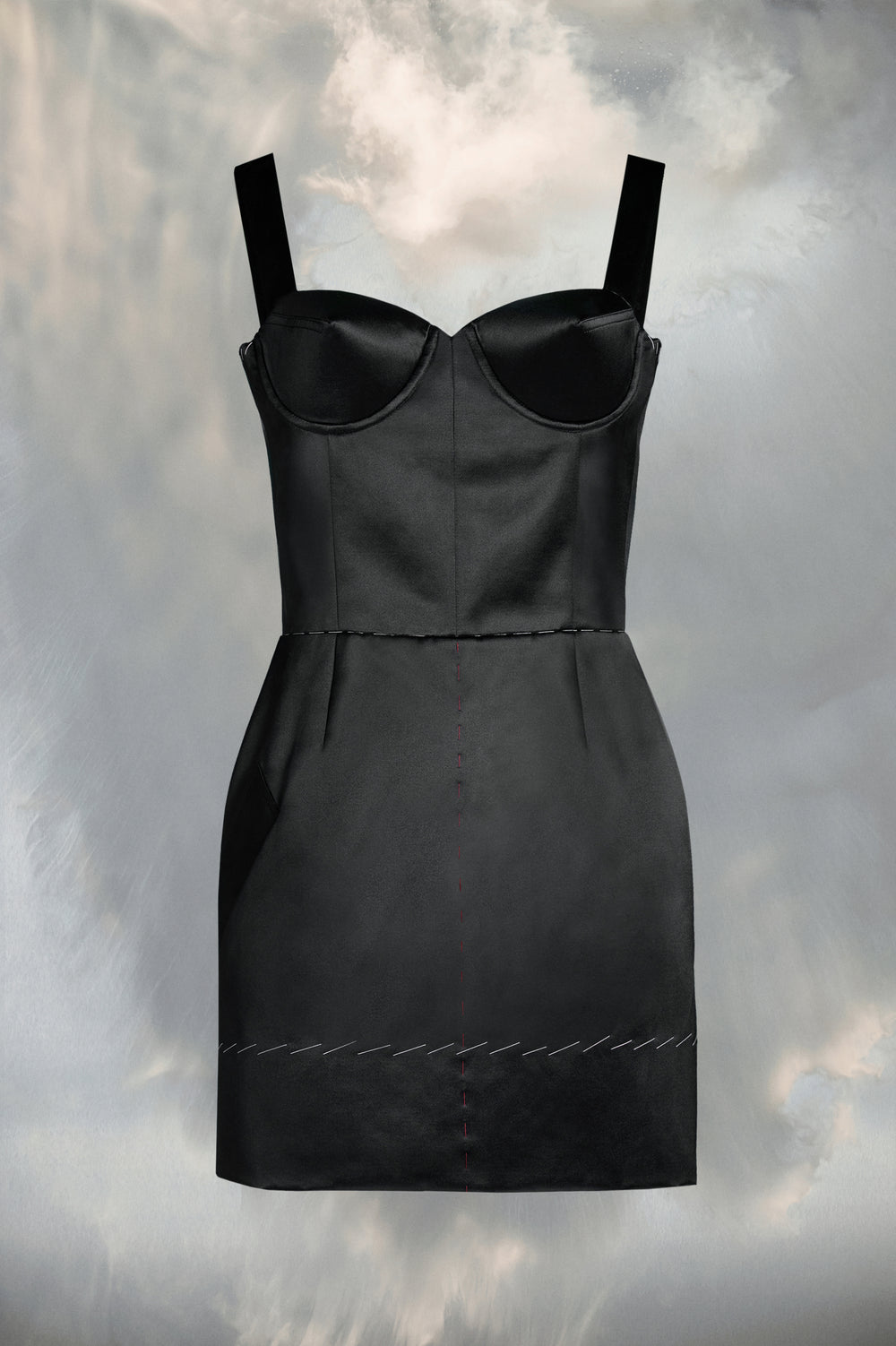 Work-in-progress mini dress