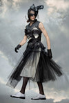 Décortiqué corset dress