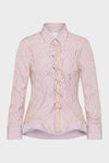 Layered tulle shirt