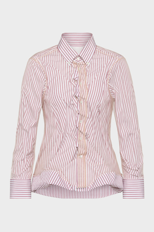 Layered tulle shirt