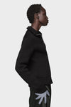 Wool zipped cardigan