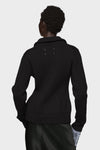 Wool zipped cardigan
