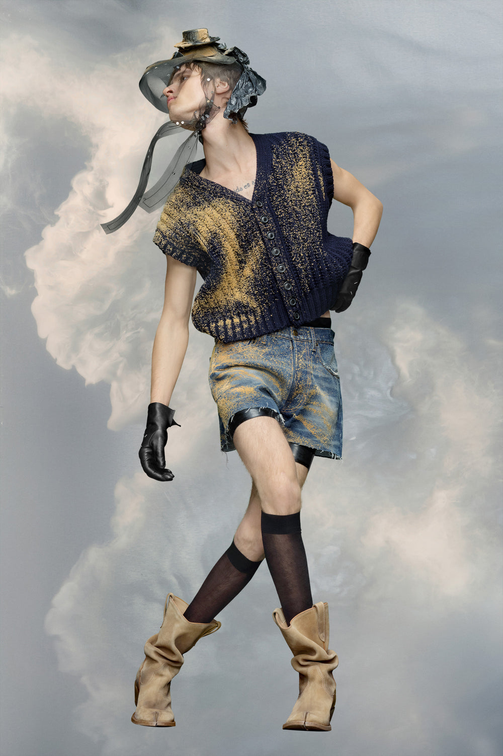 Sandstorm denim short