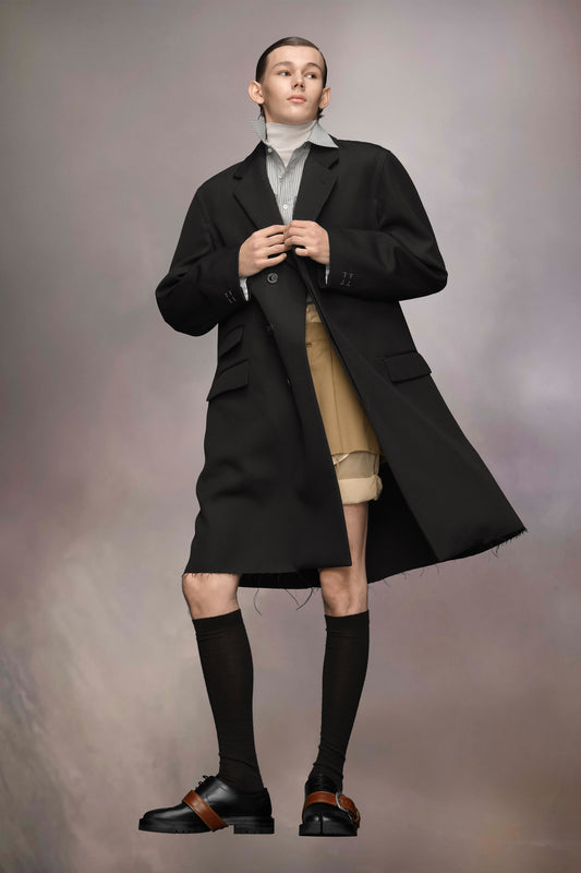 Wool Silk Coat