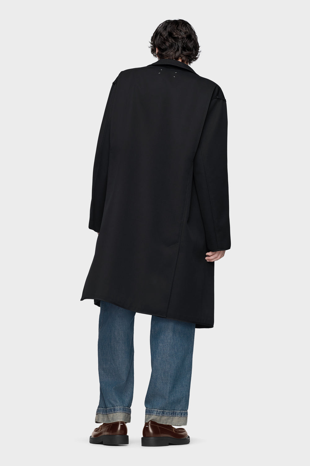 Maison Margiela Reversible checked coat