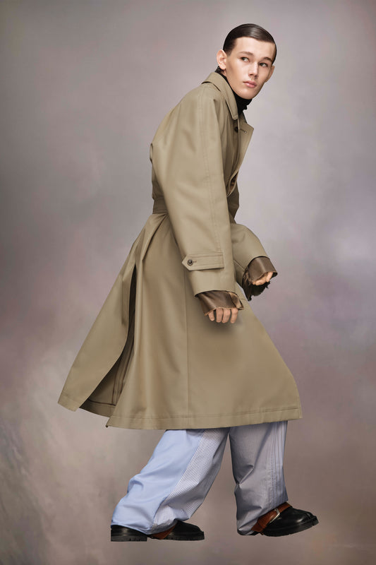Iridescent Trench Coat