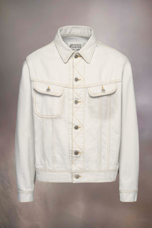 Chalk selvedge denim jacket