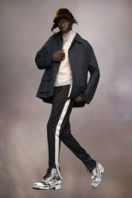 Cotton caban jacket