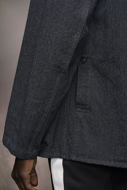Cotton caban jacket