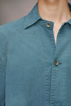 Denim caban jacket
