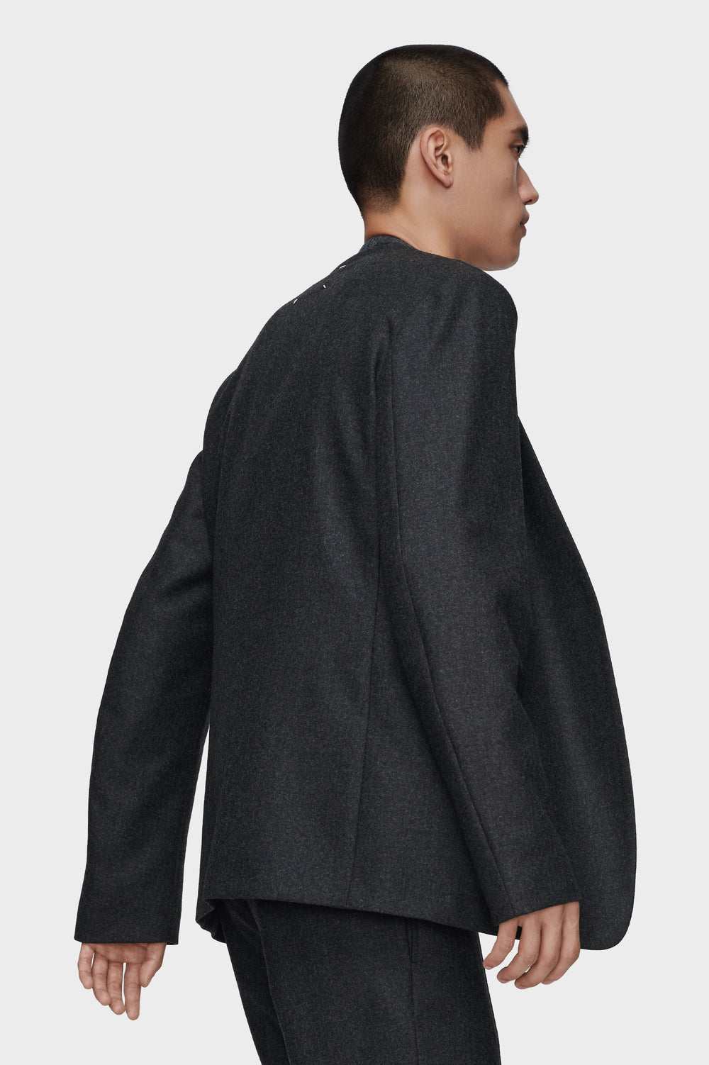 Maison Margiela Minimal wool jacket