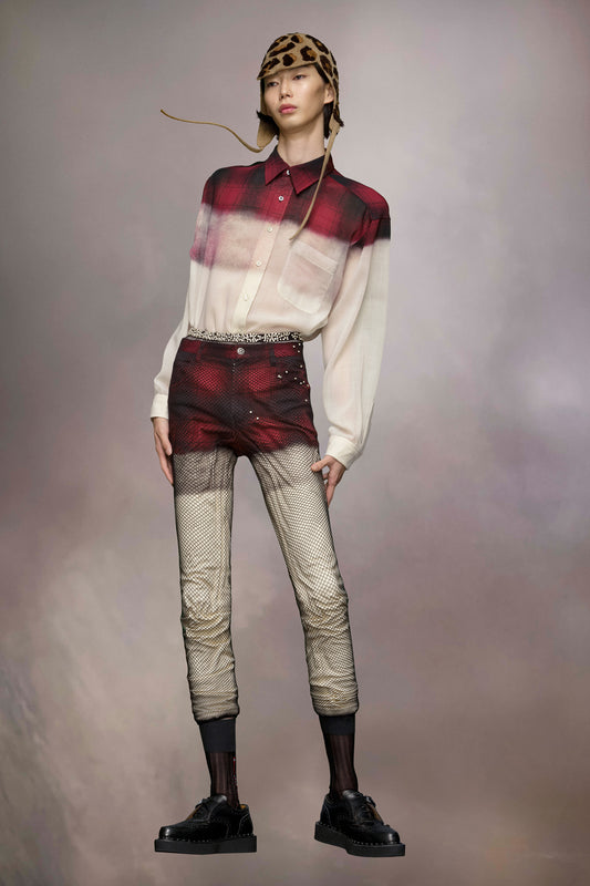 Pendleton contrast shirt