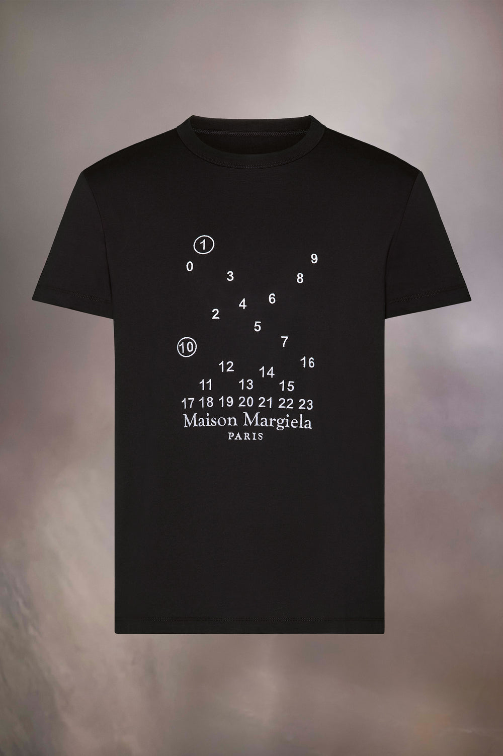 Numeric logo Mako cotton T-shirt