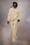 Décortiqué cashmere knit hoodie