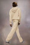 Décortiqué cashmere knit hoodie