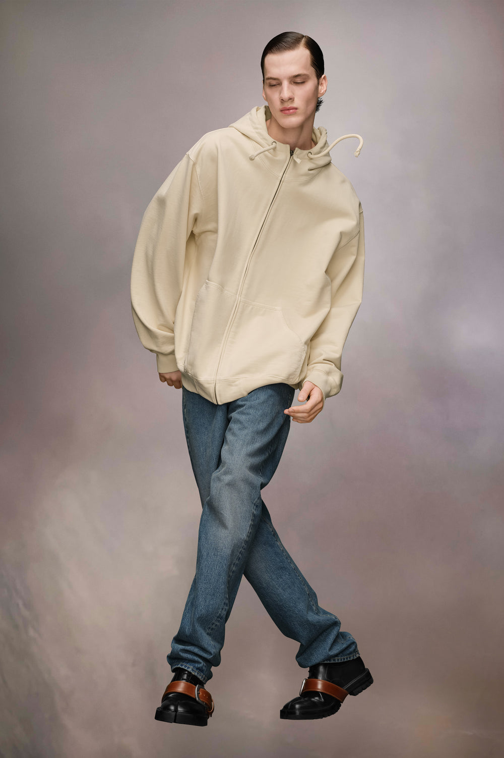 Embroidered Logo Hoodie