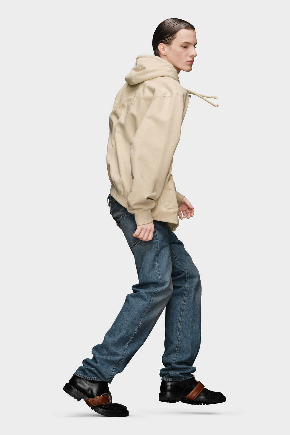 Embroidered Logo Hoodie