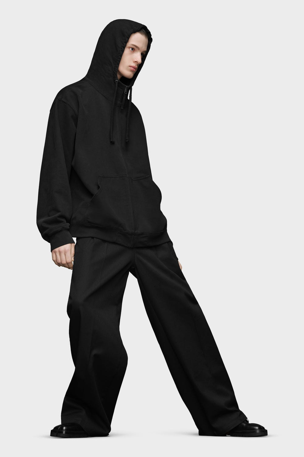 Embroidered Logo Hoodie