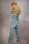 Pilling knitwear cardigan