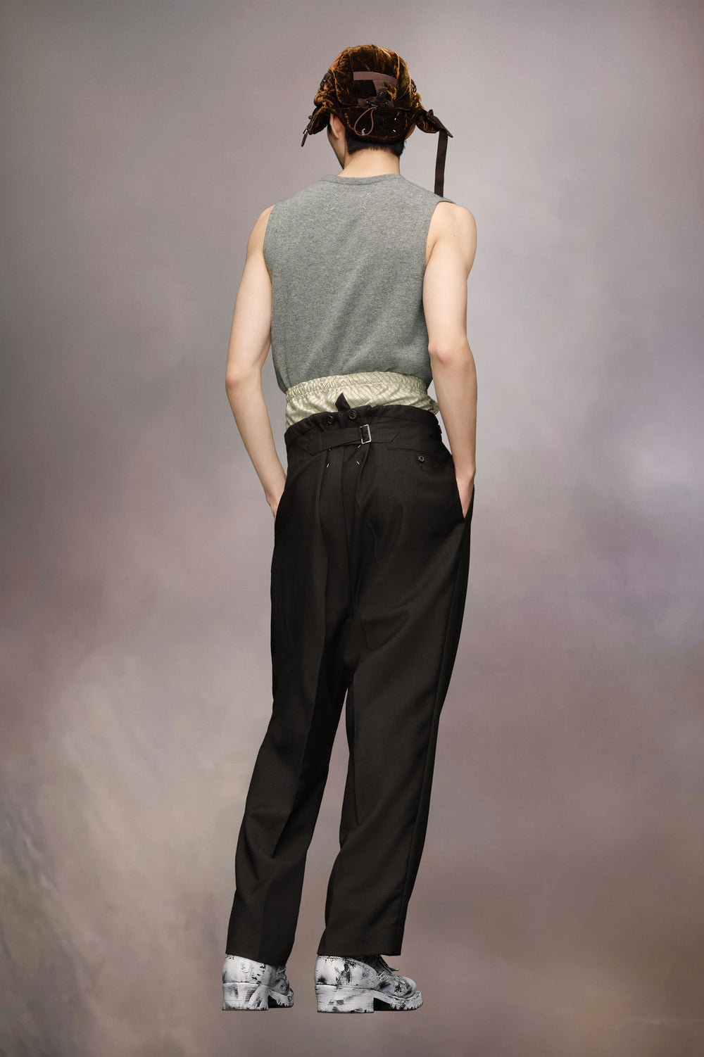 Anonymity of the lining trousers