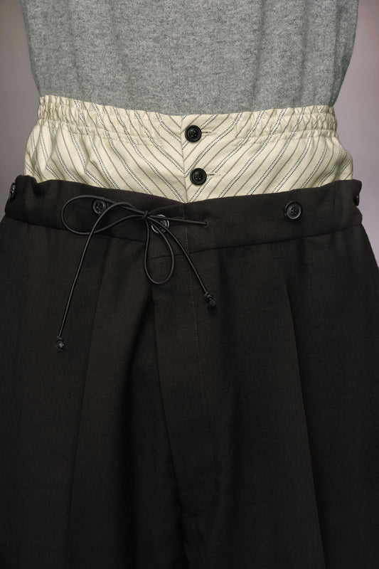 Anonymity of the lining trousers