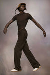 Cashmere knit trousers
