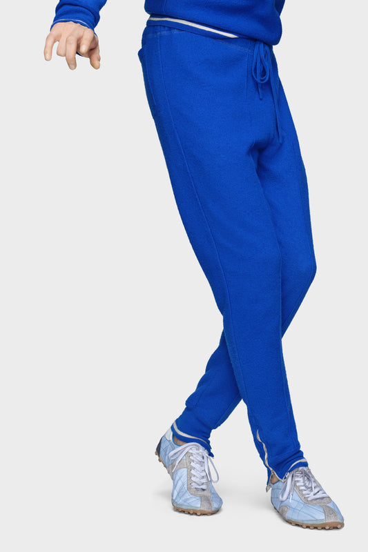 Wool track pant