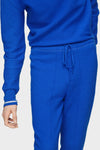 Wool track pant